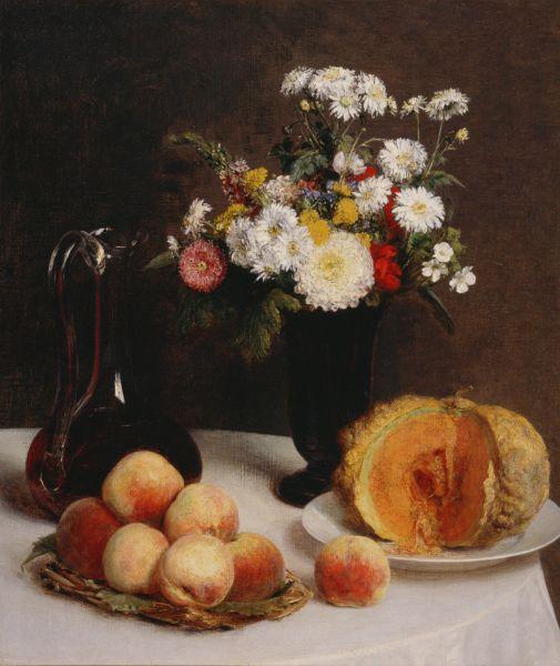 Henri Fantin-Latour Flowers and Fruit Germany oil painting art